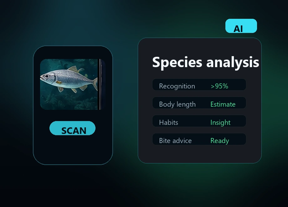AI fish recognition interface