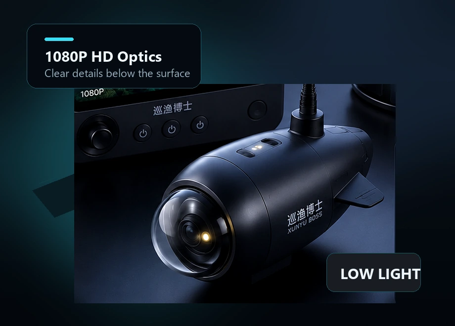 1080P underwater camera detail